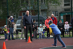  Большой спортивный праздник в 11 микрорайоне. 