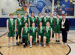  Баскетболистки сборной Югры 