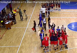  Волейболист школы Альберт Вагайцев в Сборной России по волейболу 