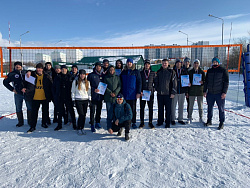  Волейбол на снегу 